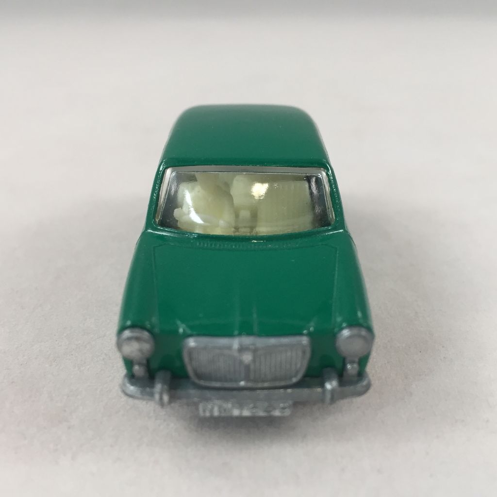 1960’s Matchbox Lesney No. 64 Green MG 1100 Diecast with Dog and Driver